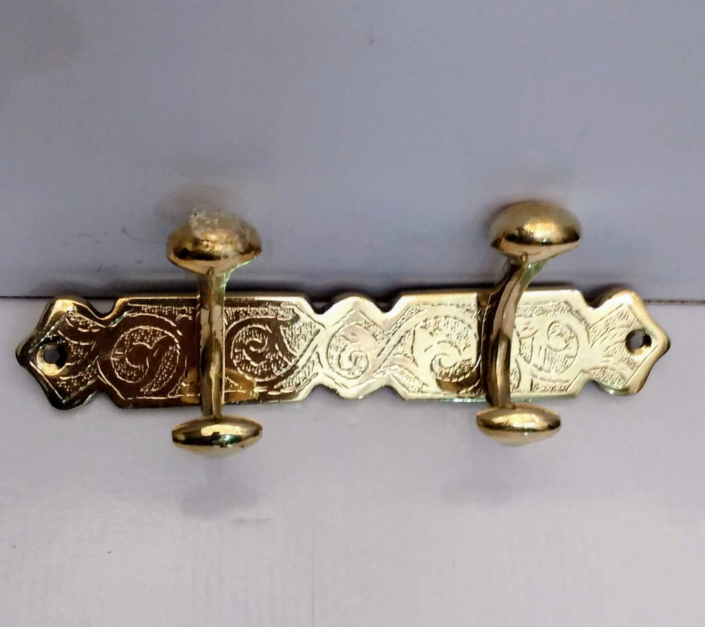 porte manteaux en cuivre marocain fait a la main  de salle de bain, crochet à serviettes en laiton, crochets à serviettes de salle de bains