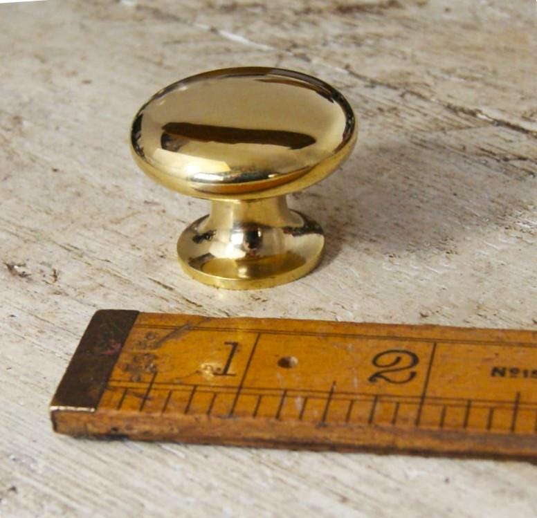 boutons de tiroir en laiton massif non laqué | Boutons de tiroir en laiton brut | Quincaillerie de luxe pour meubles , vendus par ensemble