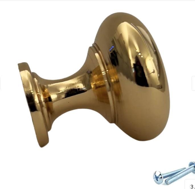 Bouton de meuble vintage en laiton non laqué | Bouton de tiroir rond en laiton brut massif | Quincaillerie de luxe pour meubles,par lots