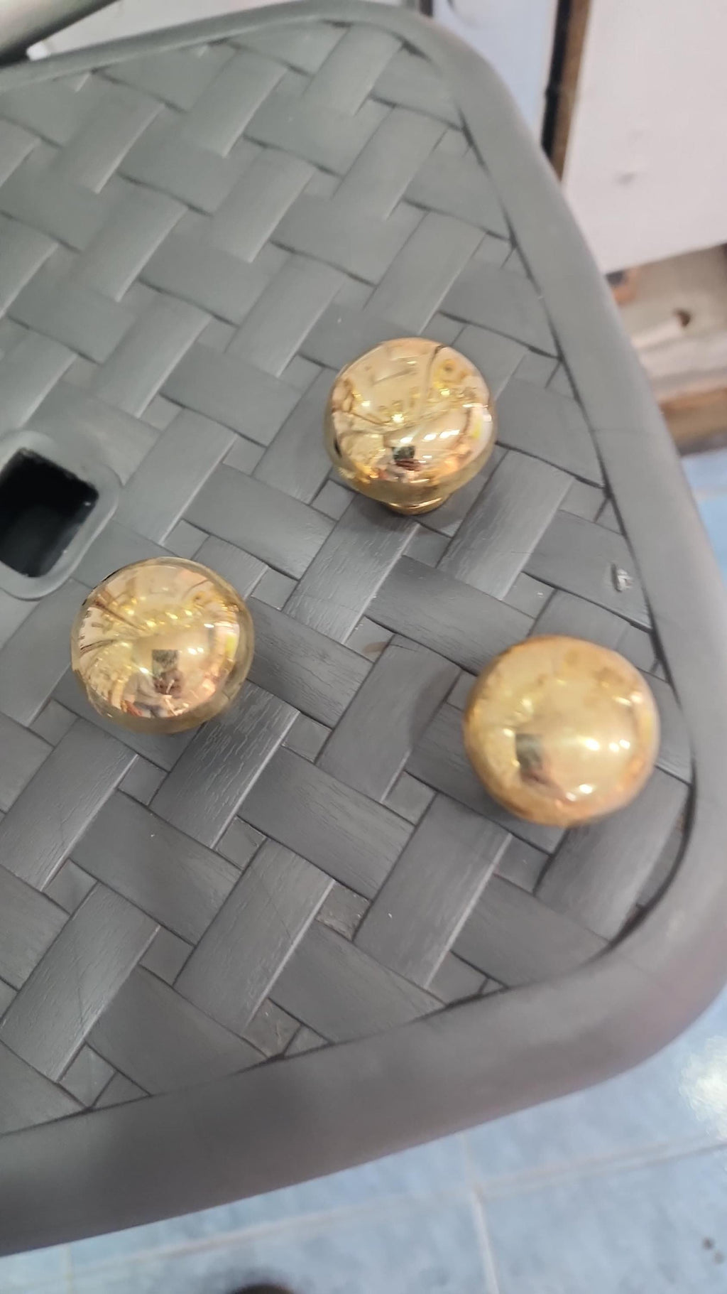Bouton de meuble vintage en laiton non laqué | Bouton de tiroir rond en laiton brut massif | Quincaillerie de luxe pour meubles,par lots